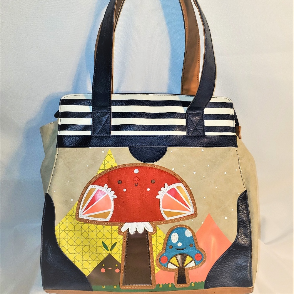 Crowded Teeth Loungefly Funky Mushroom Purse